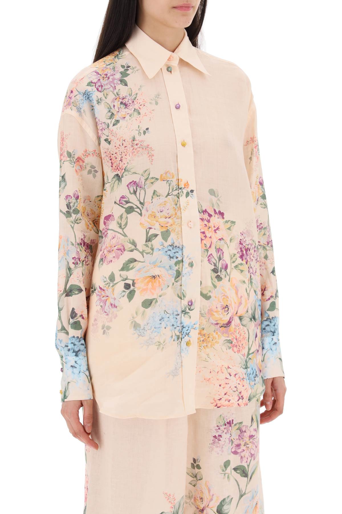 Zimmermann floral halliday shirt image 1