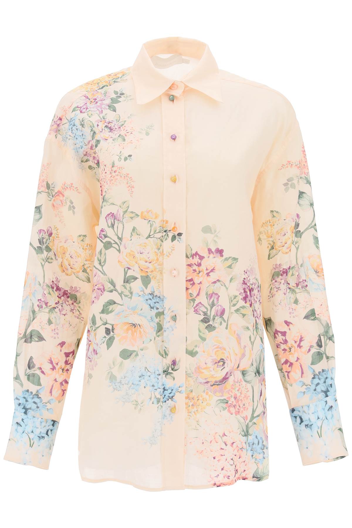 Zimmermann floral halliday shirt image 0