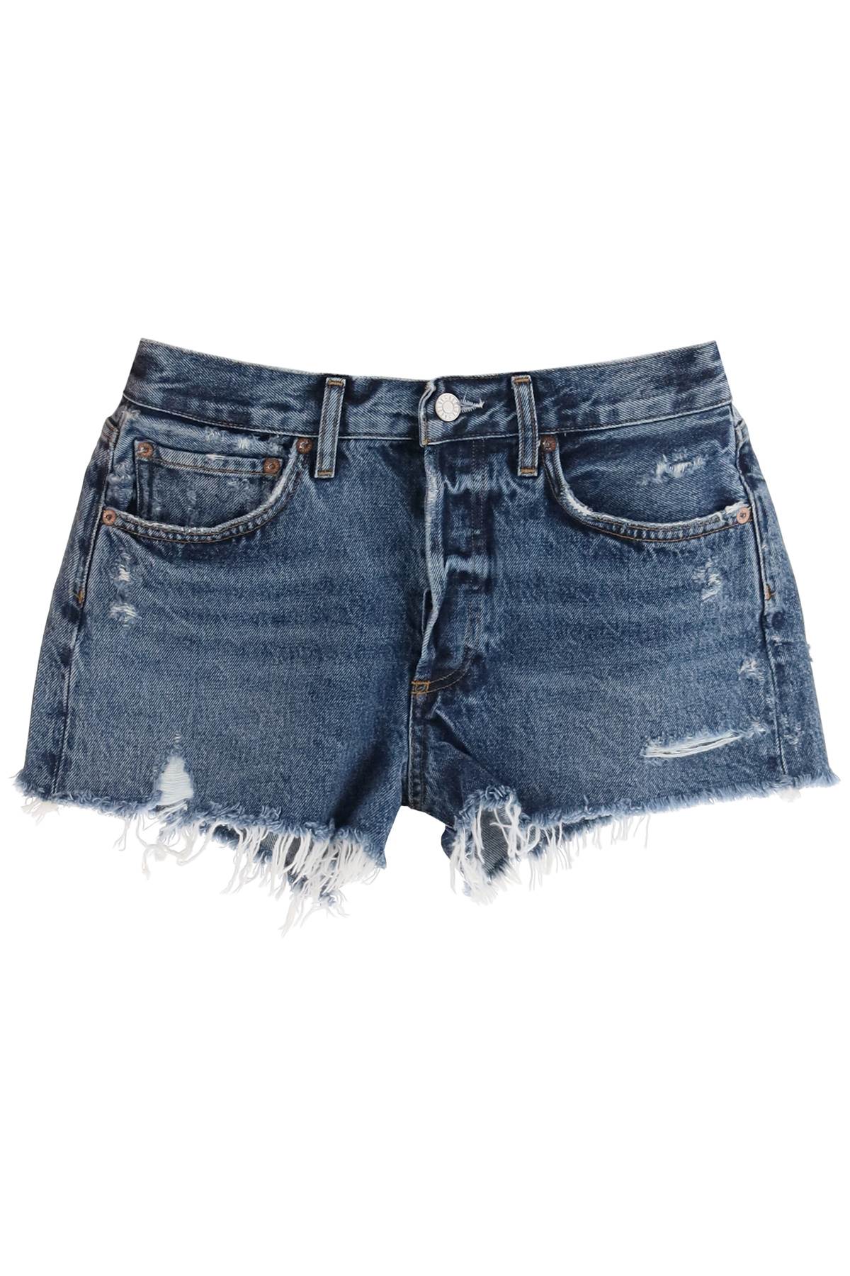 Agolde denim parker shorts for men image 0