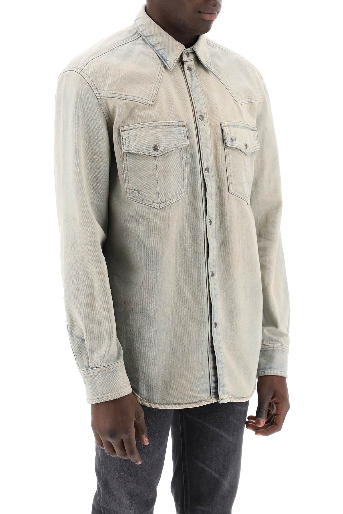 Diesel D-Ocean Denim Overshirt for Men image 1