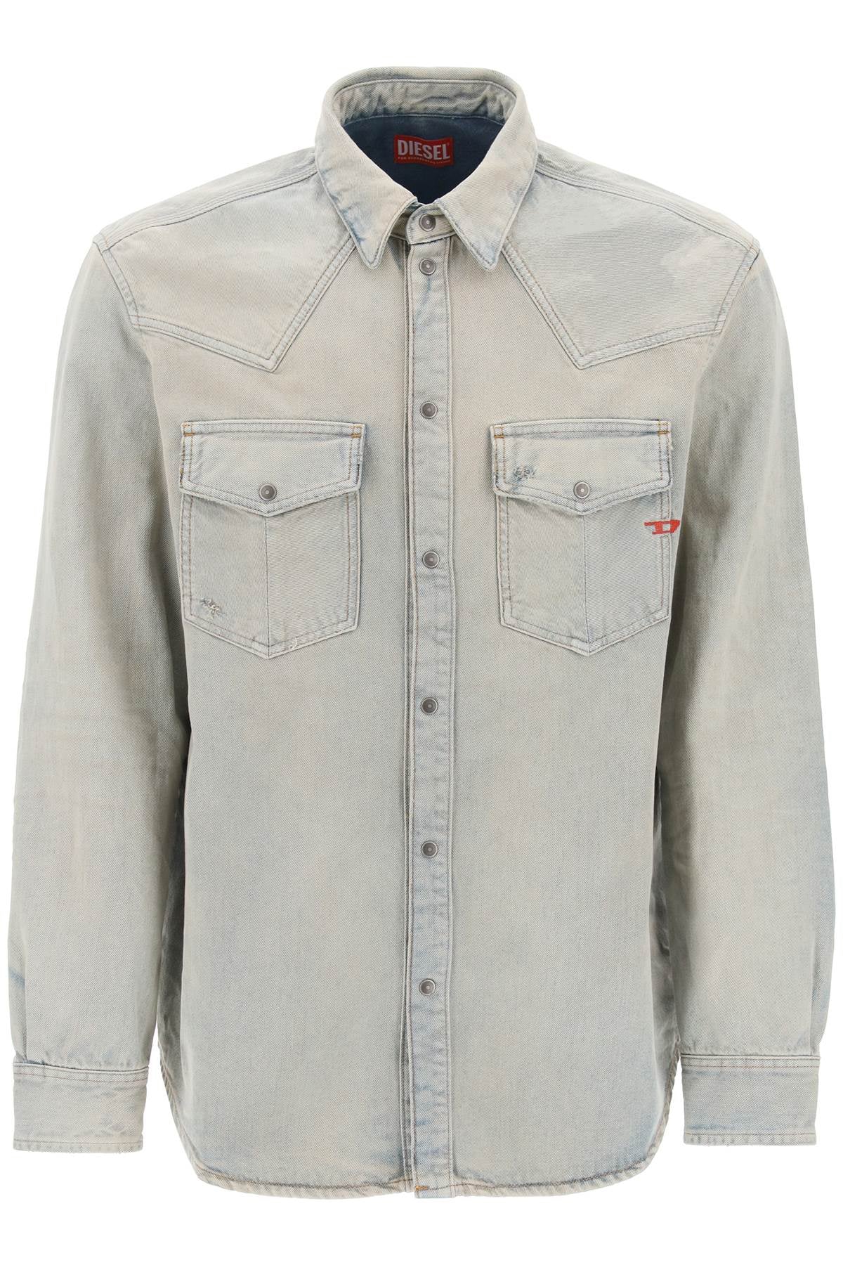 Diesel D-Ocean Denim Overshirt for Men image 0