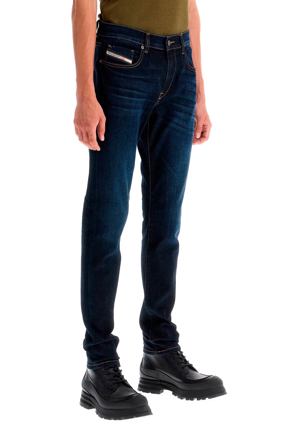 Diesel Slim Fit Jeans - Dark Blue Wash image 1