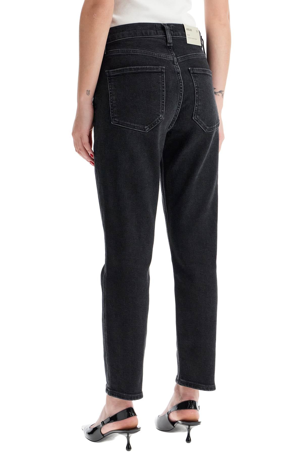 Agolde Riley High-Rise Straight Crop Jeans image 2