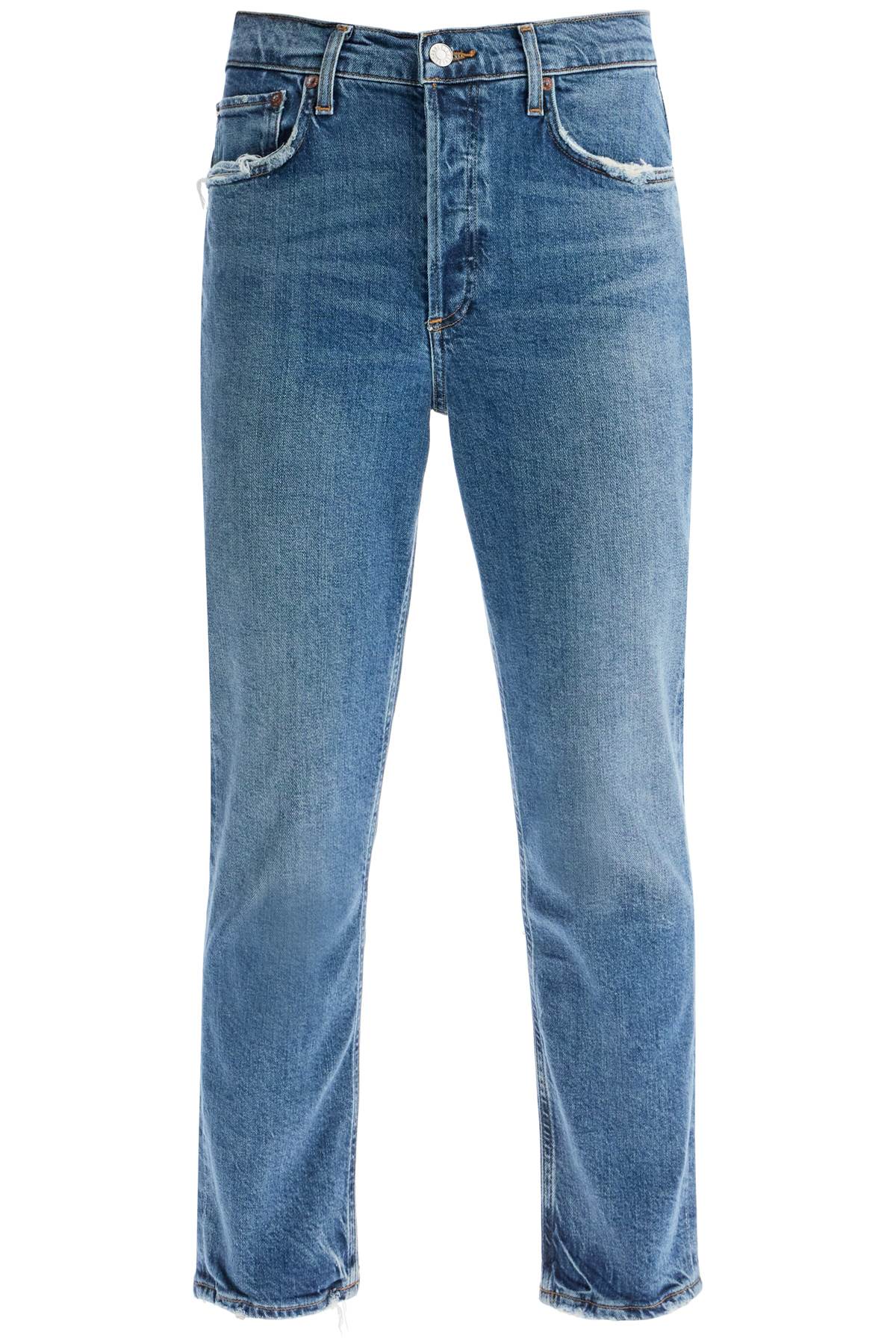 Agolde riley cropped jeans image 0