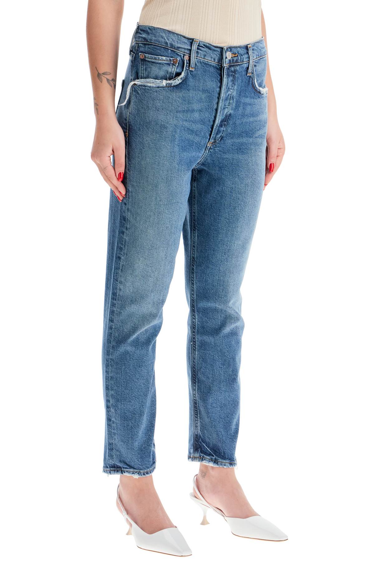 Agolde riley cropped jeans image 1