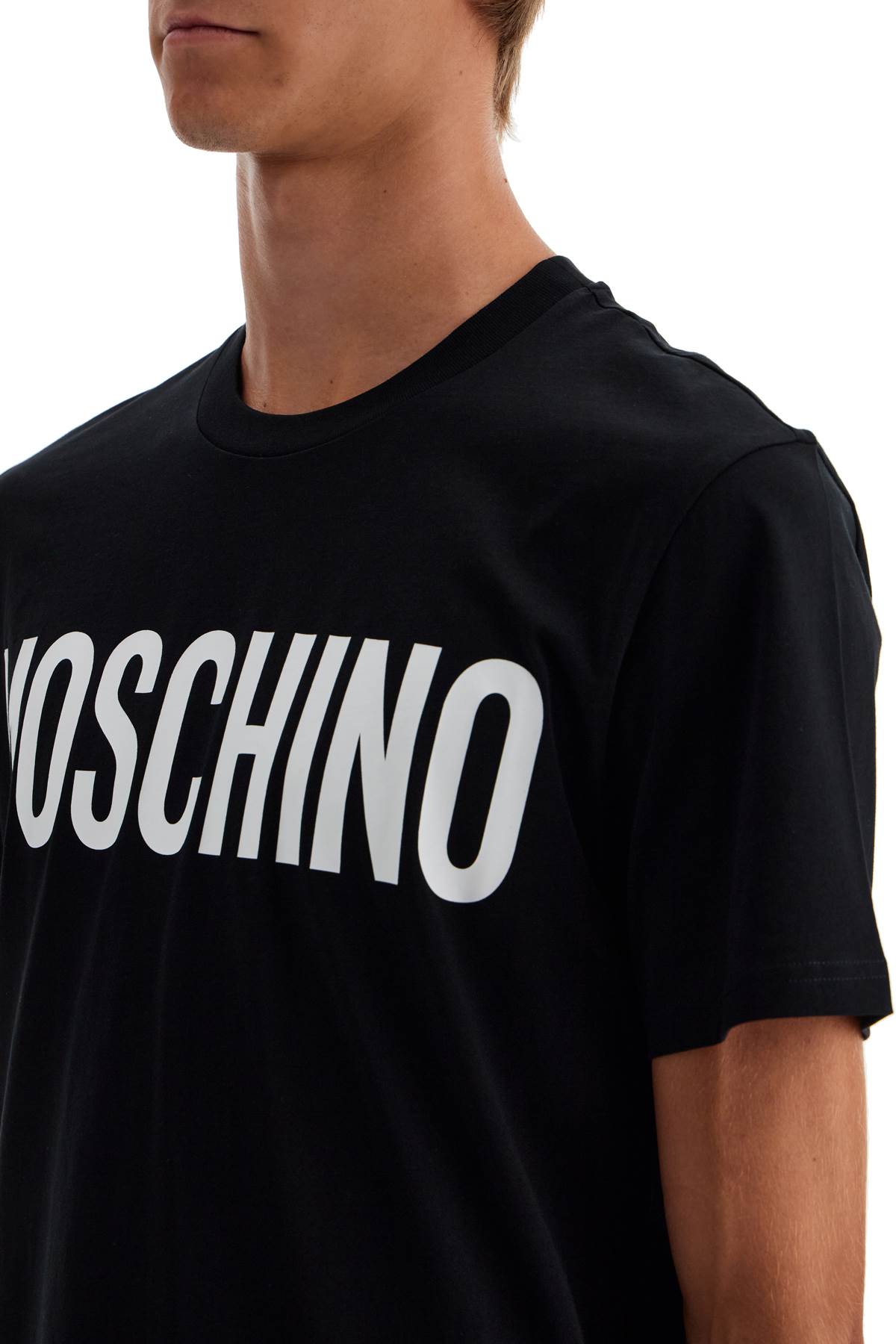 Moschino Logo Print T-Shirt for Men image 3