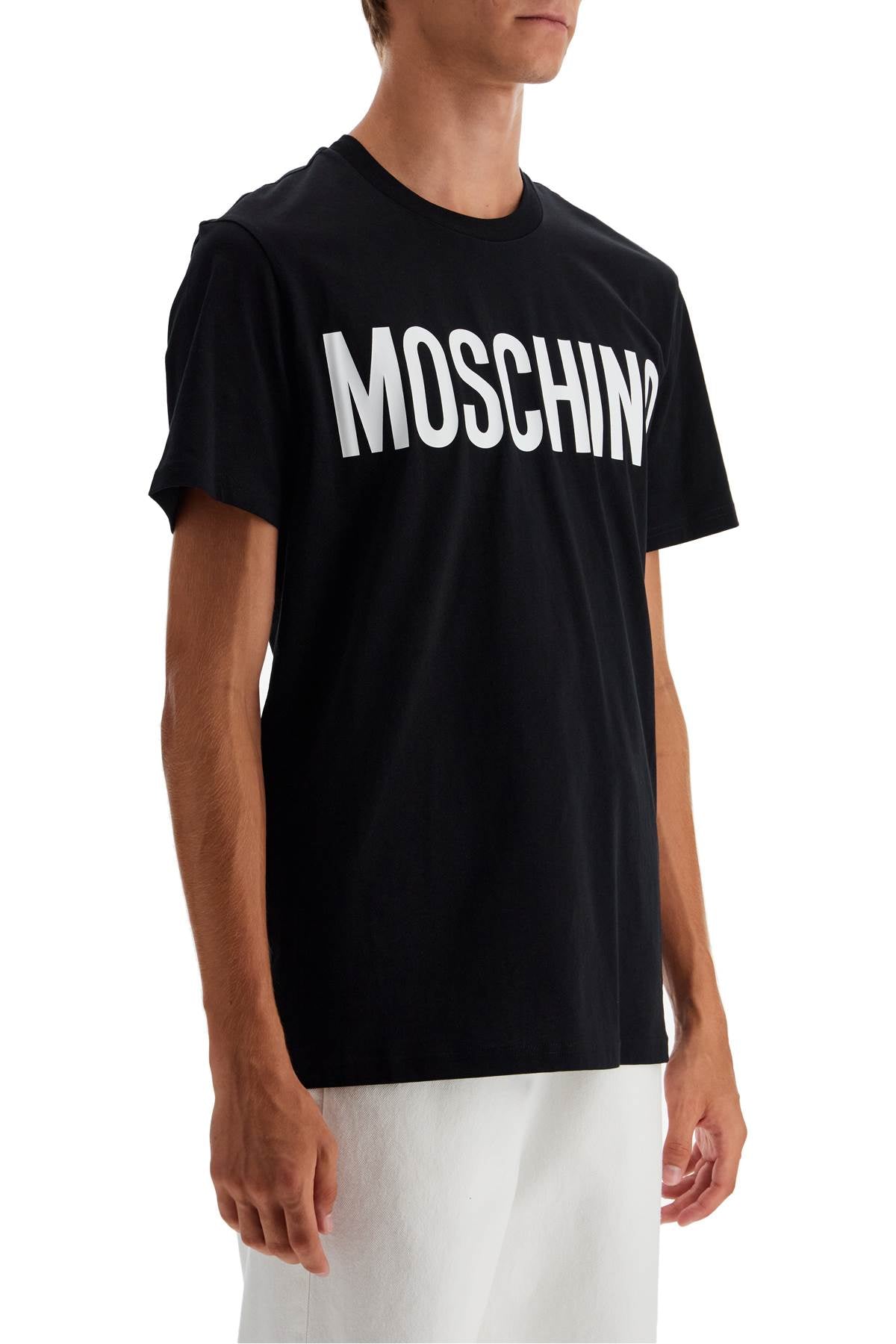 Moschino Logo Print T-Shirt for Men image 1