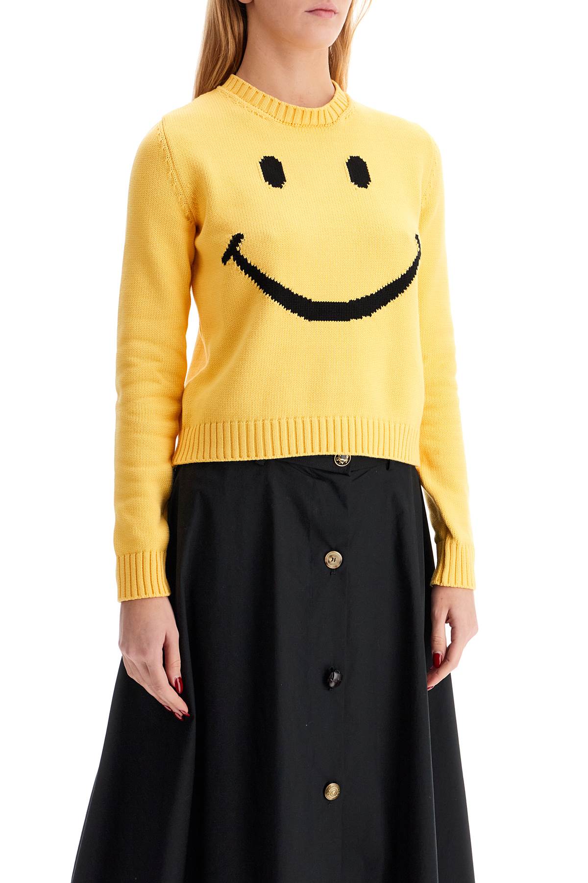 Moschino "smiley cotton blend t-shirt image 1