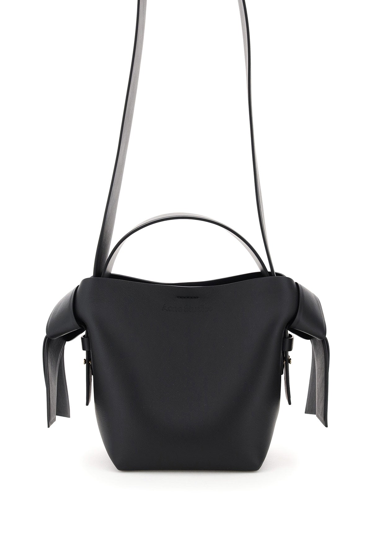 Acne Studios Musubi Mini Leather Knotted Bag image 0