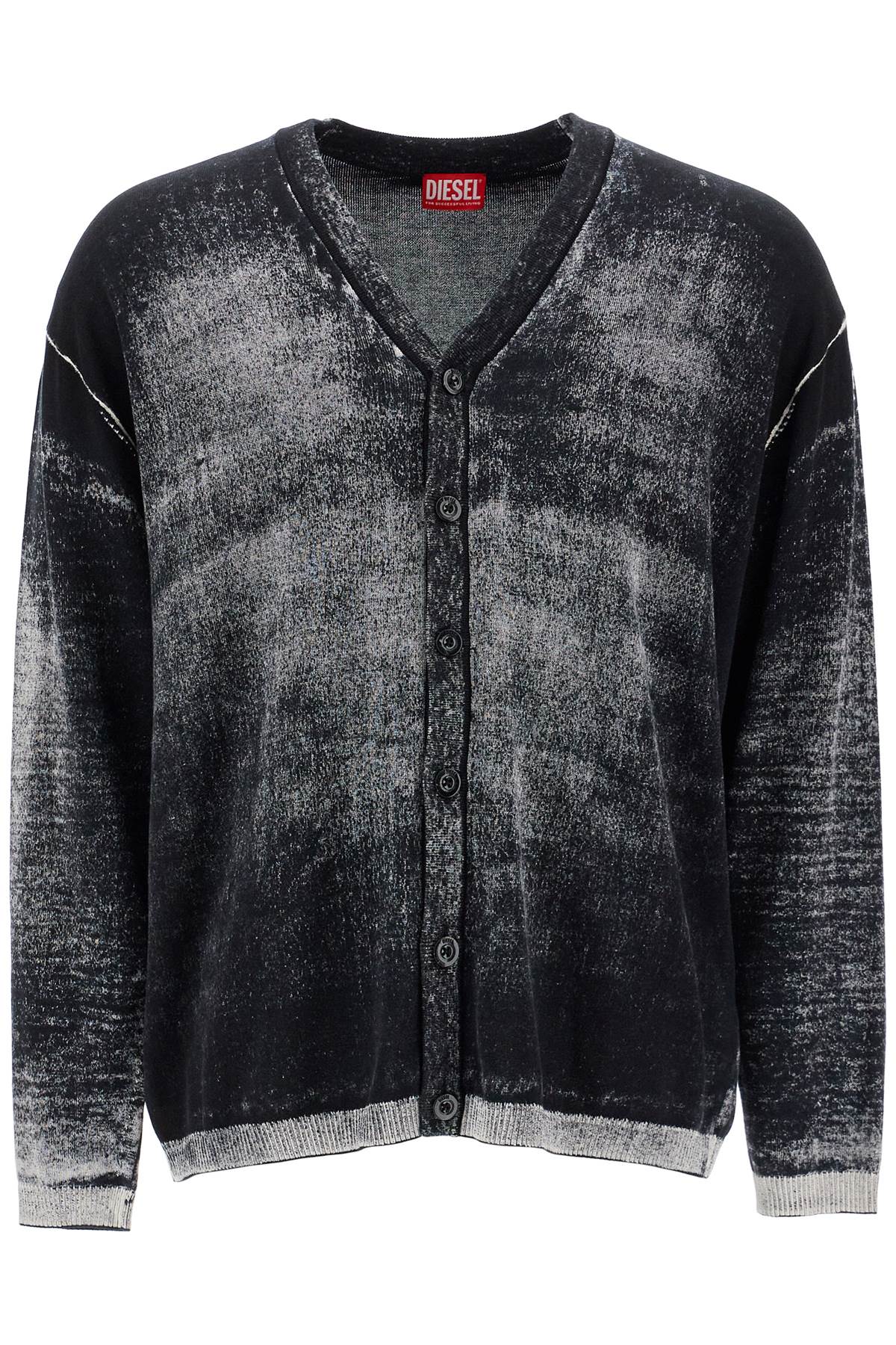 Diesel K-Larence Cardigan - Faded Cotton Knit image 0