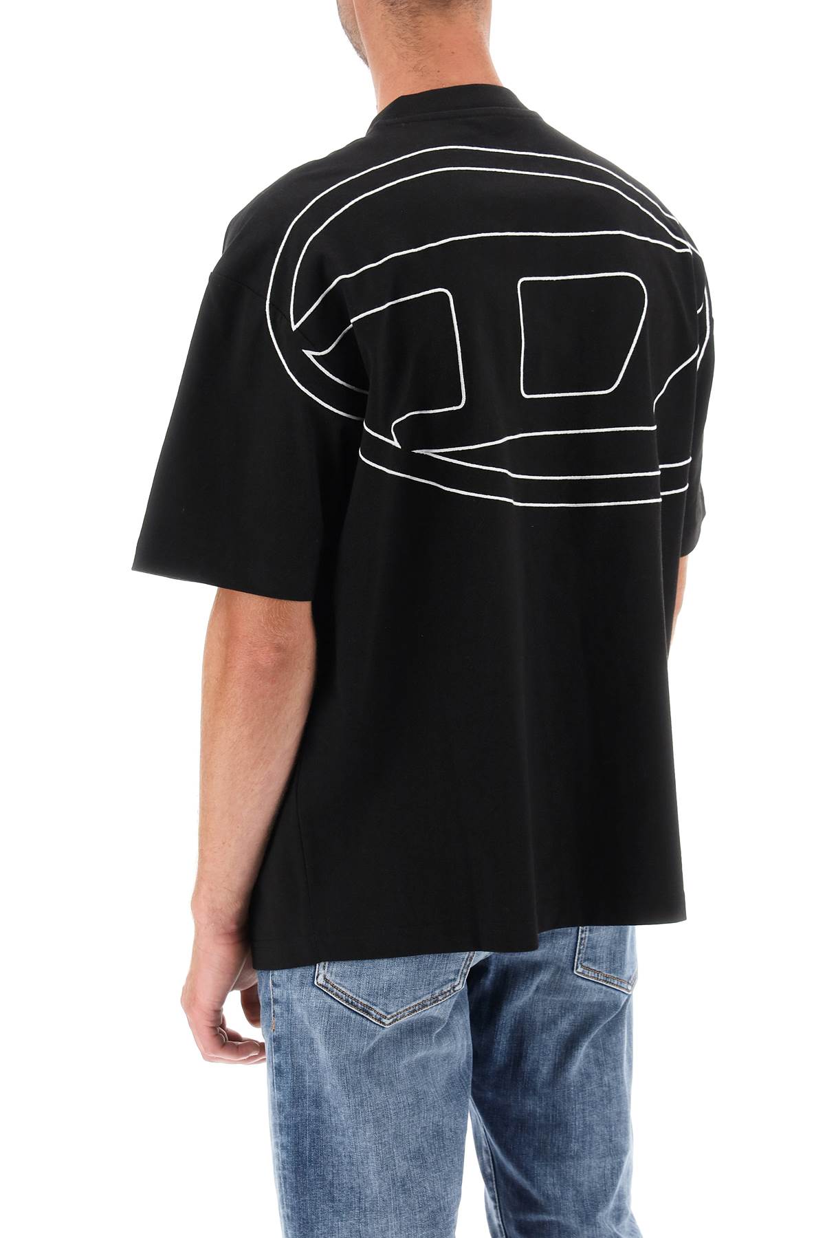 Diesel Men's 'T-Boggy Megoval-D' Oversized Cotton T-Shirt image 2