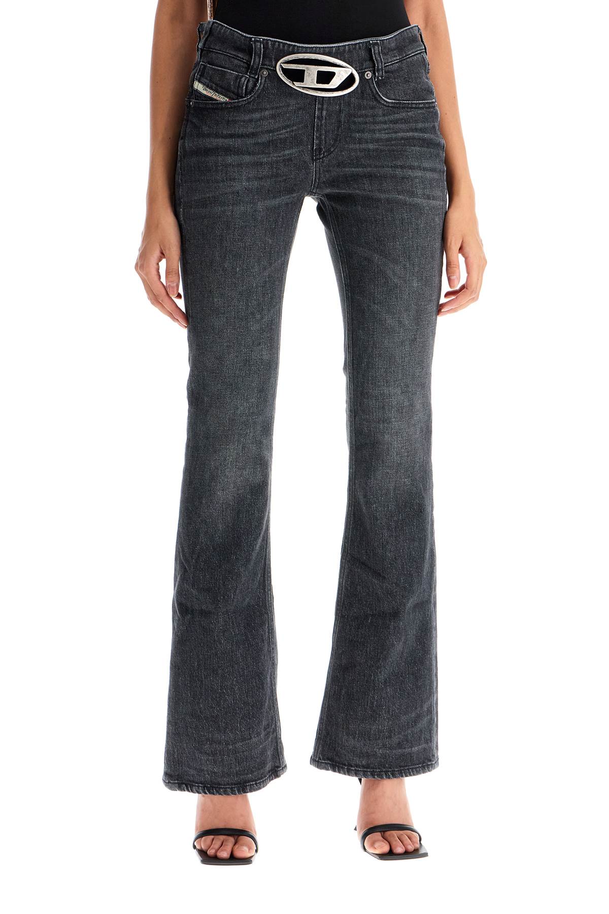 Diesel Iamante Bootcut Jeans with Oval Logo image 1