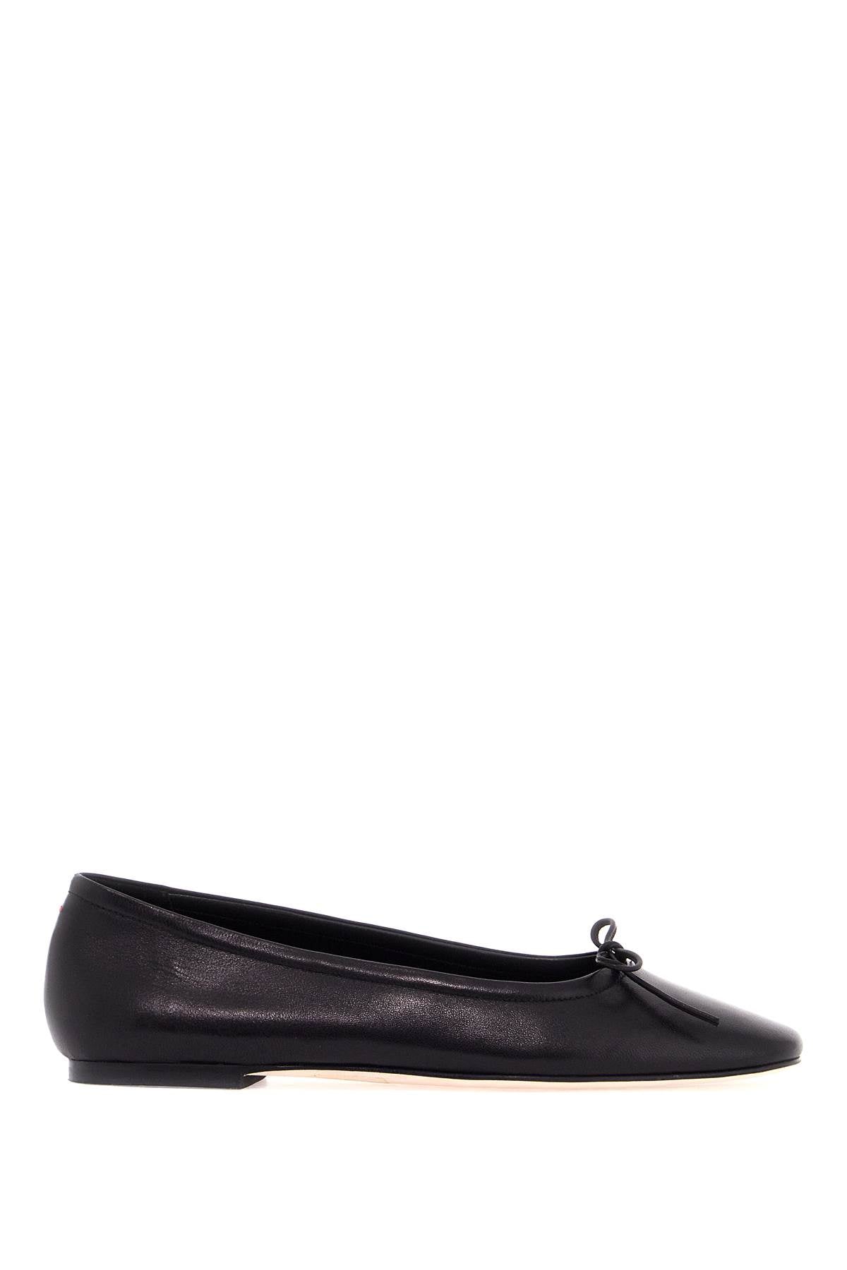 AEYDE Delfina Leather Ballerina Flats with Bow image 0