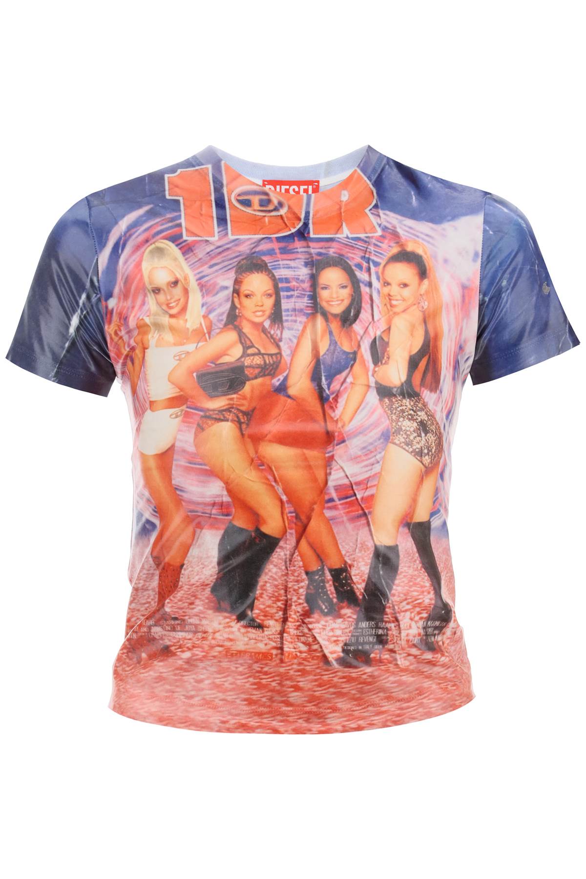 Diesel printed t-jodie t-shirt image 0