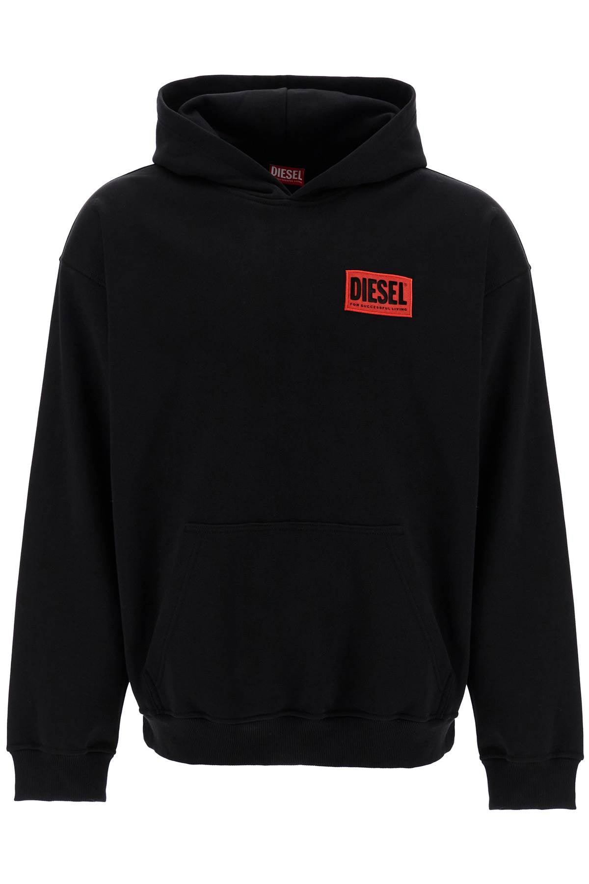 Diesel S-Boxt Brushed Cotton Hoodie image 0