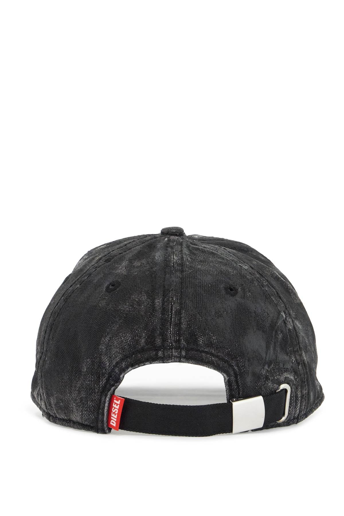 Diesel Distressed Denim Baseball Cap image 1