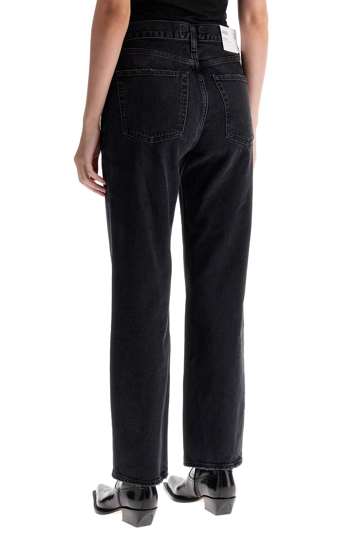 Agolde Valen Cropped Organic Cotton Denim Jeans image 2