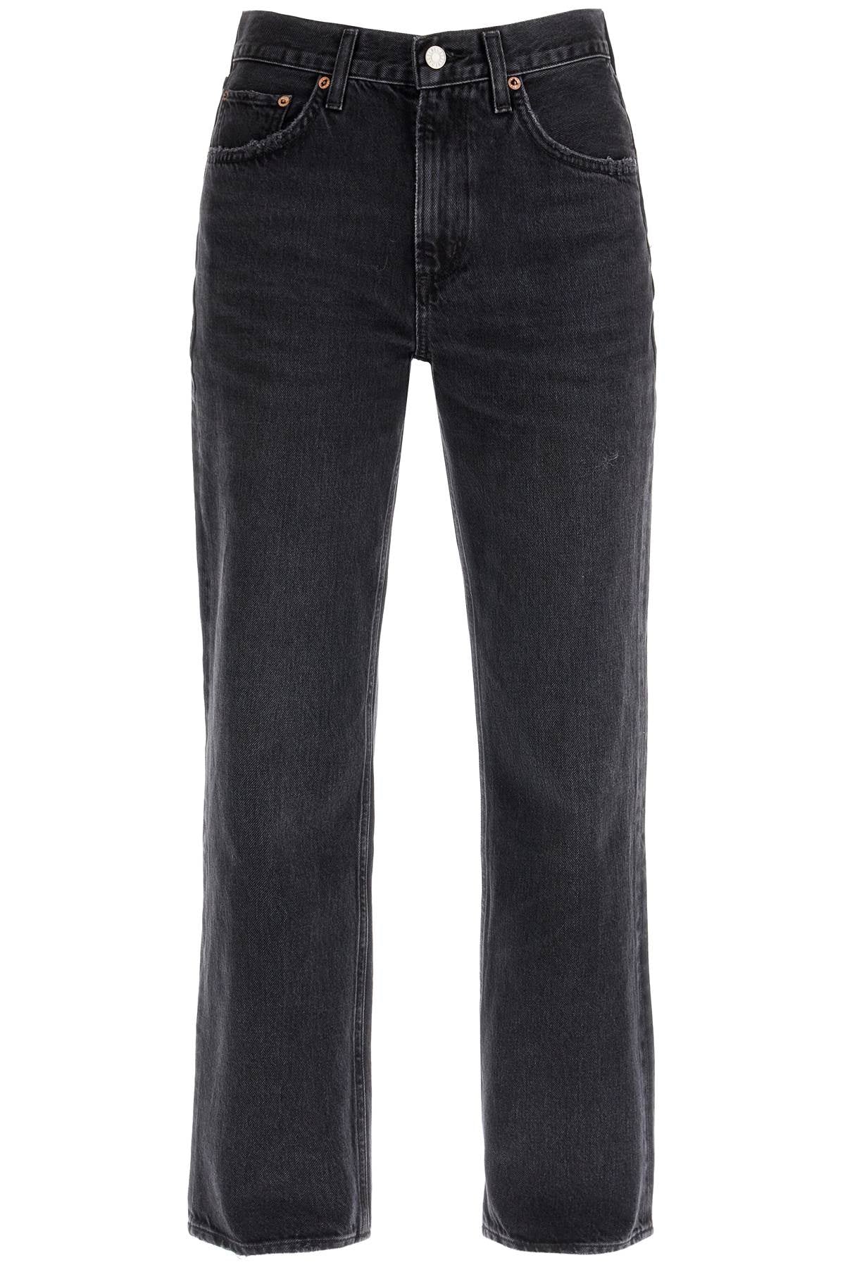 Agolde Valen Cropped Organic Cotton Denim Jeans image 0