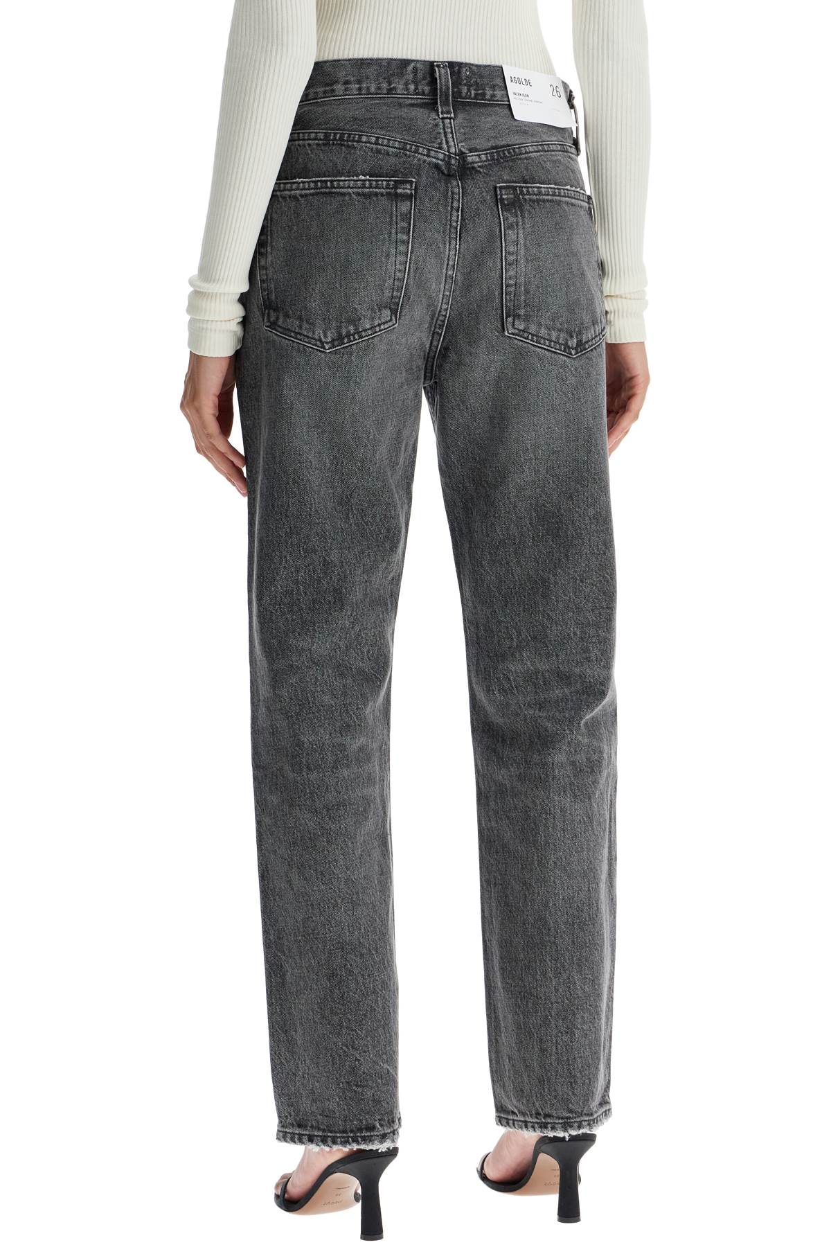 Agolde Valen Vintage-Effect Straight Leg Jeans image 2