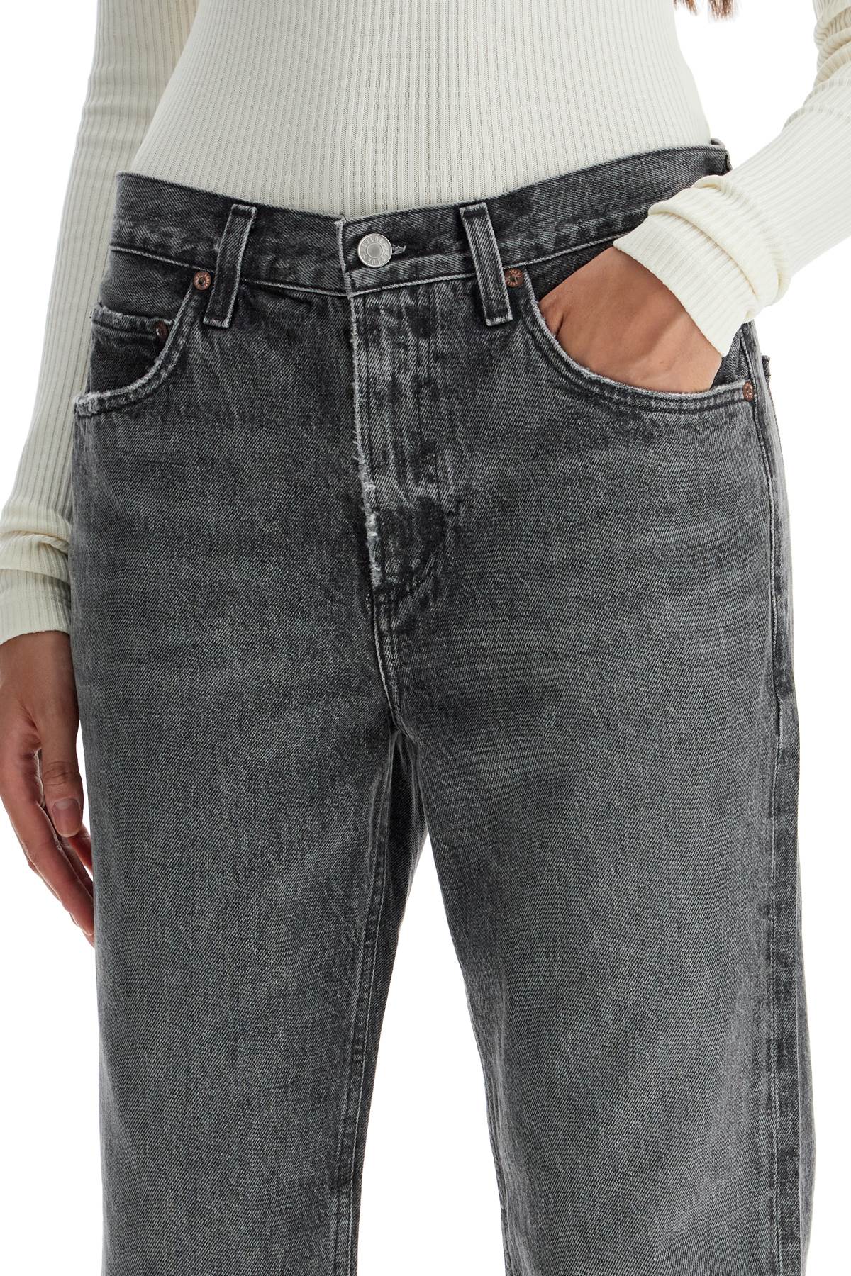 Agolde Valen Vintage-Effect Straight Leg Jeans image 3