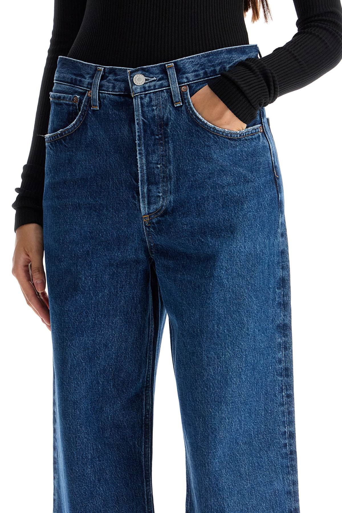 Agolde dame wide leg jeans image 3