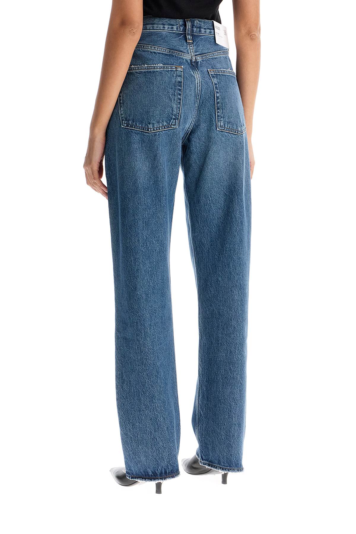 Agolde Relaxed Straight Fit Kelly Jeans - Essence Wash image 2