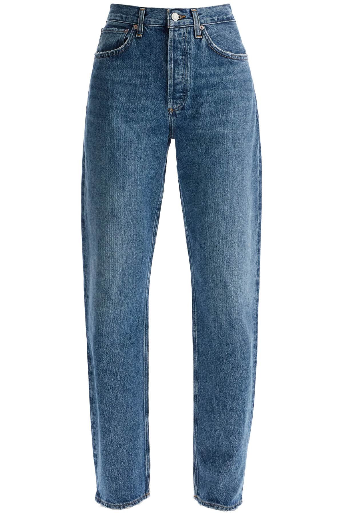 Agolde Relaxed Straight Fit Kelly Jeans - Essence Wash image 0