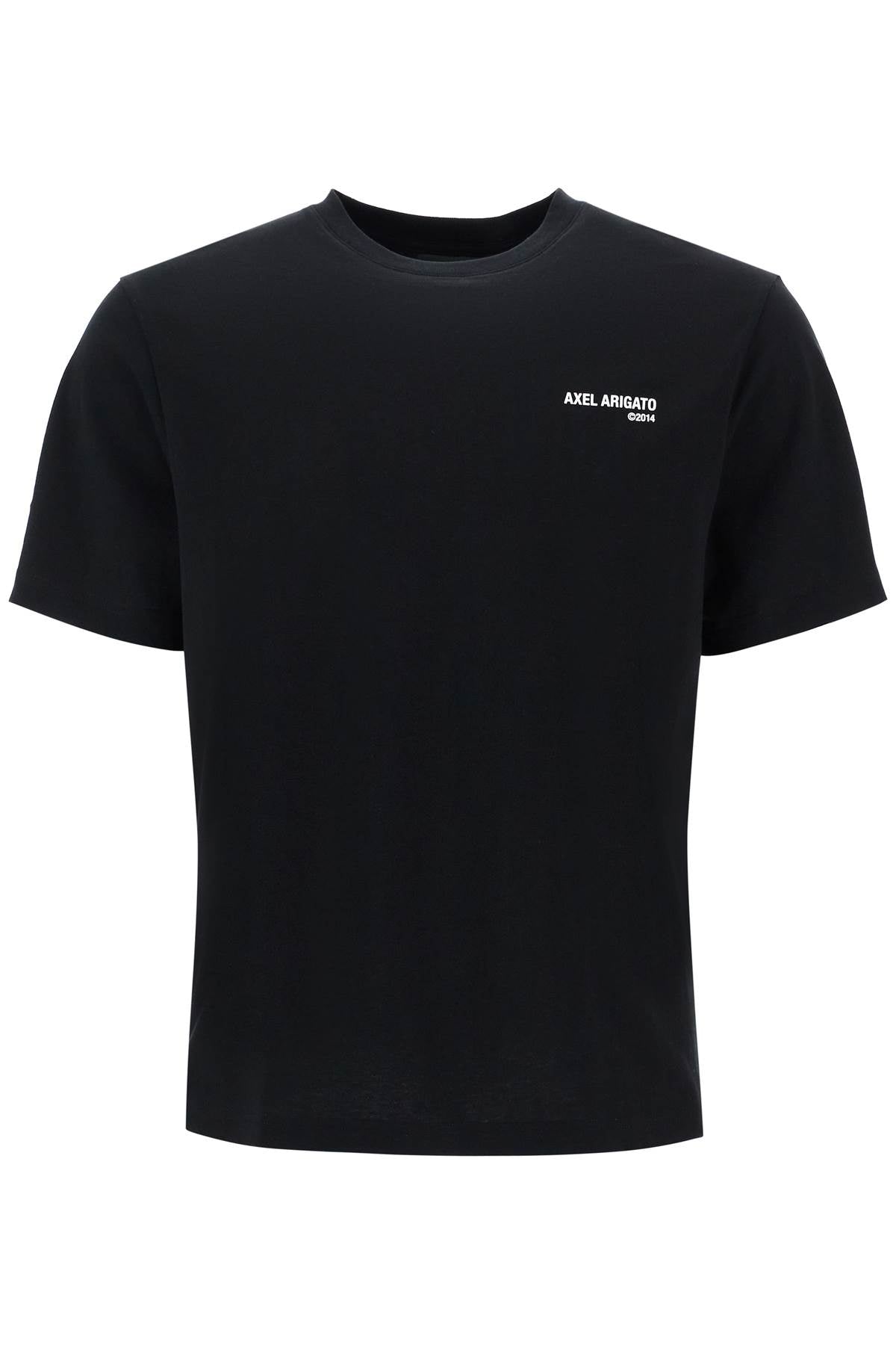 Axel Arigato black organic cotton t-shirt with discreet logo image 0