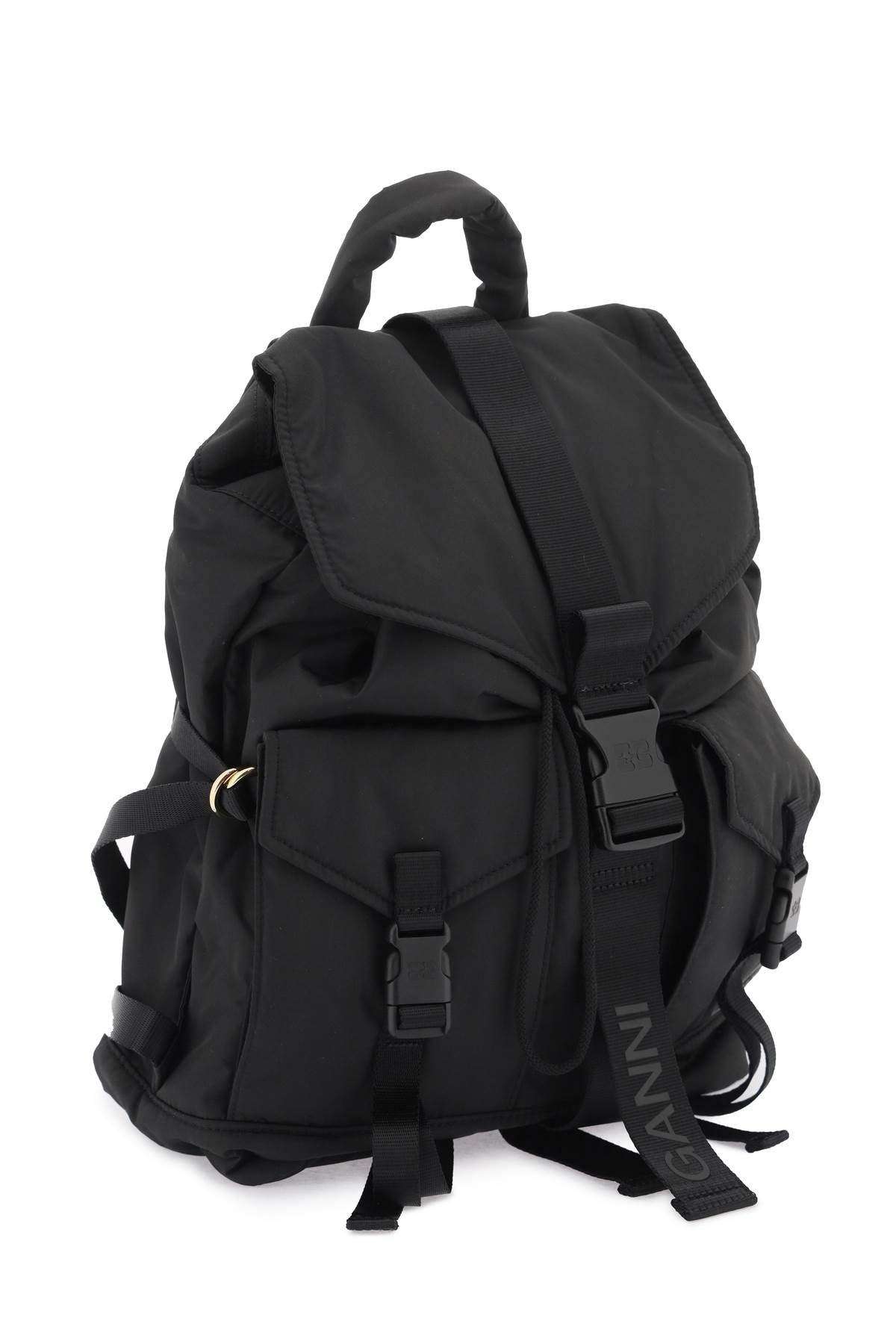 Ganni Recycled Nylon Backpack: Everyday Sustainable Style image 2