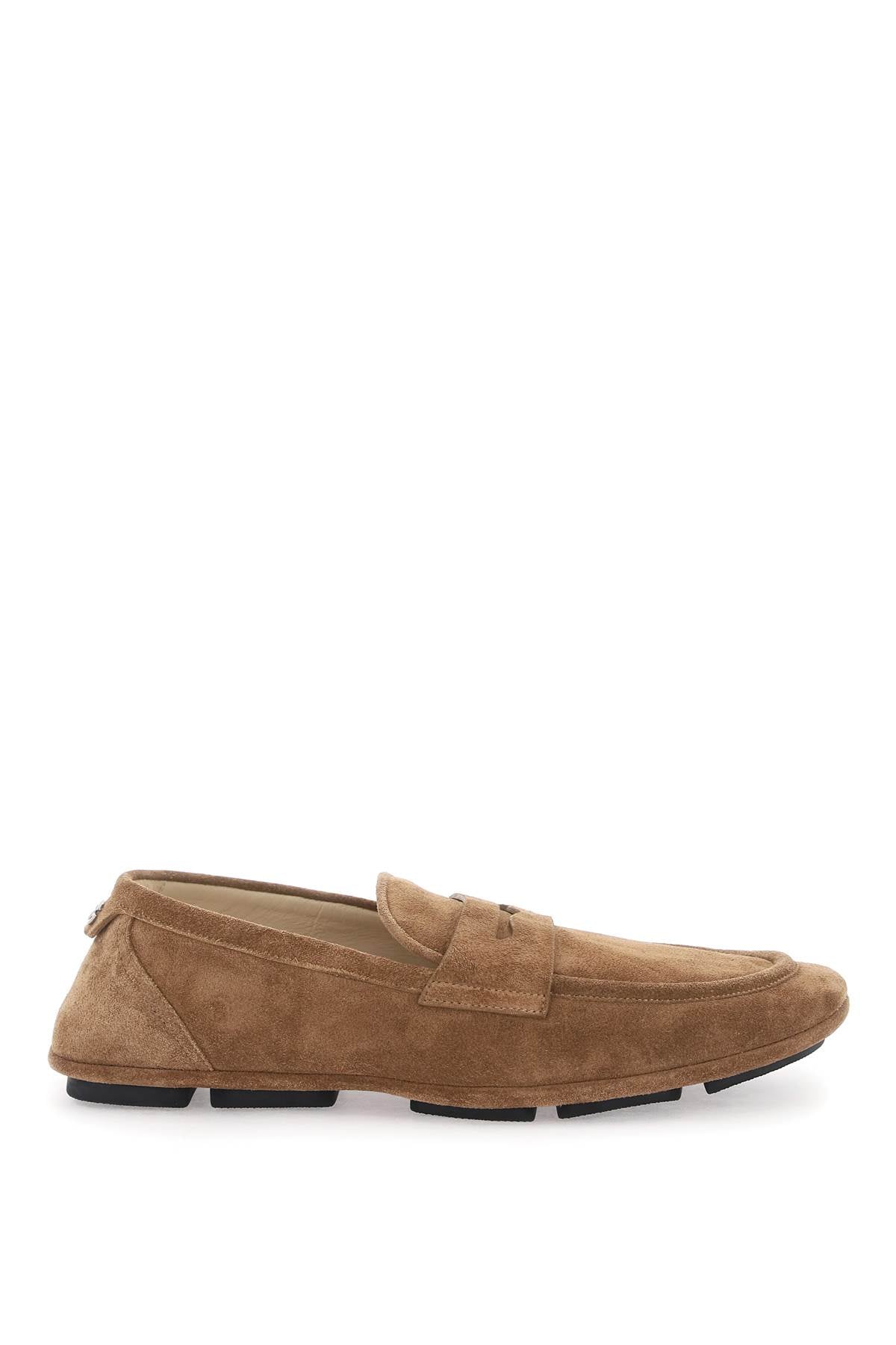 Dolce & Gabbana calf suede driver shoe image 0