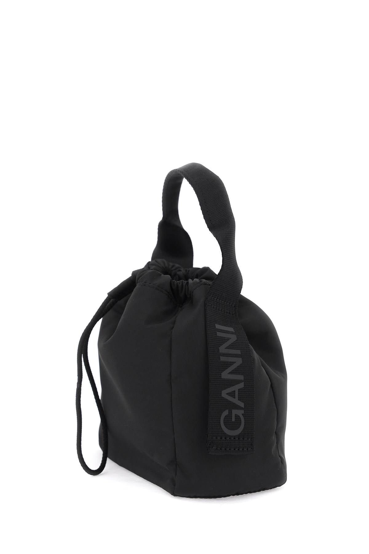 Ganni recycled nylon handbag with 9 image 2