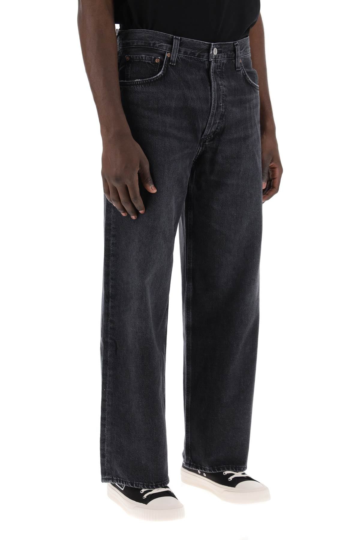 Agolde Slung Baggy Jeans: Relaxed Fit, Sustainable Denim image 1