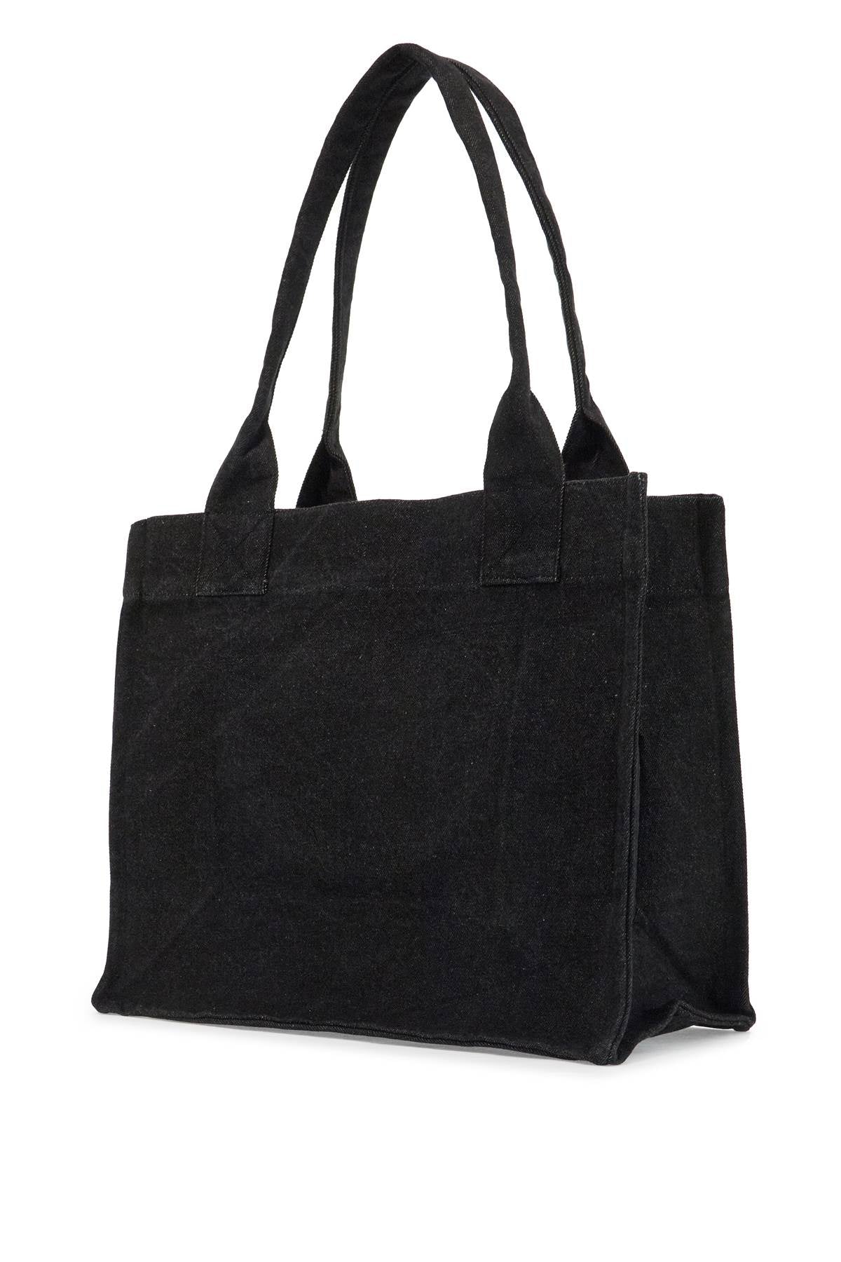 Ganni Large Denim Easy Shopper Tote Bag image 1