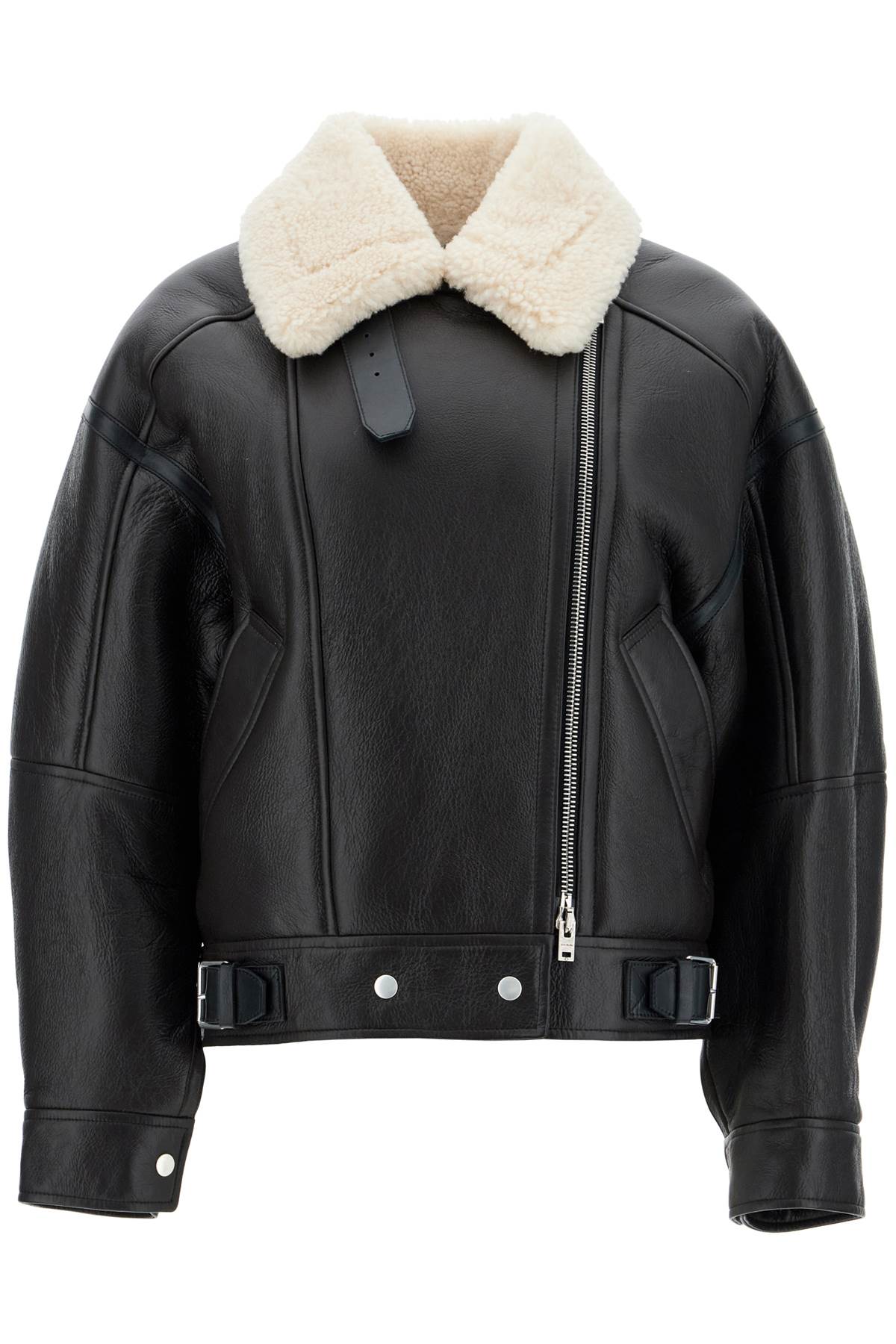 Acne Studios oversized shearling jacket image 0