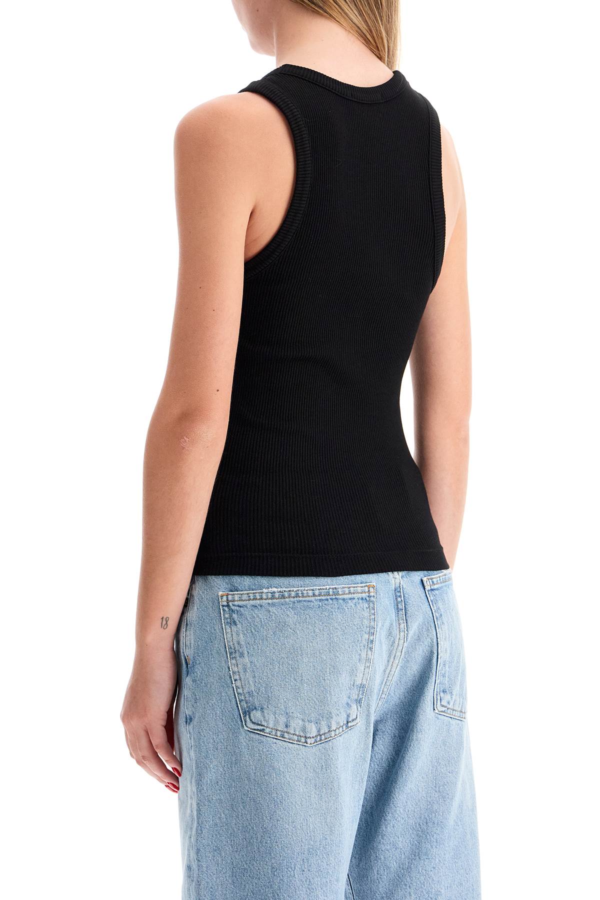 Agolde Poppy Ribbed Tank Top image 2