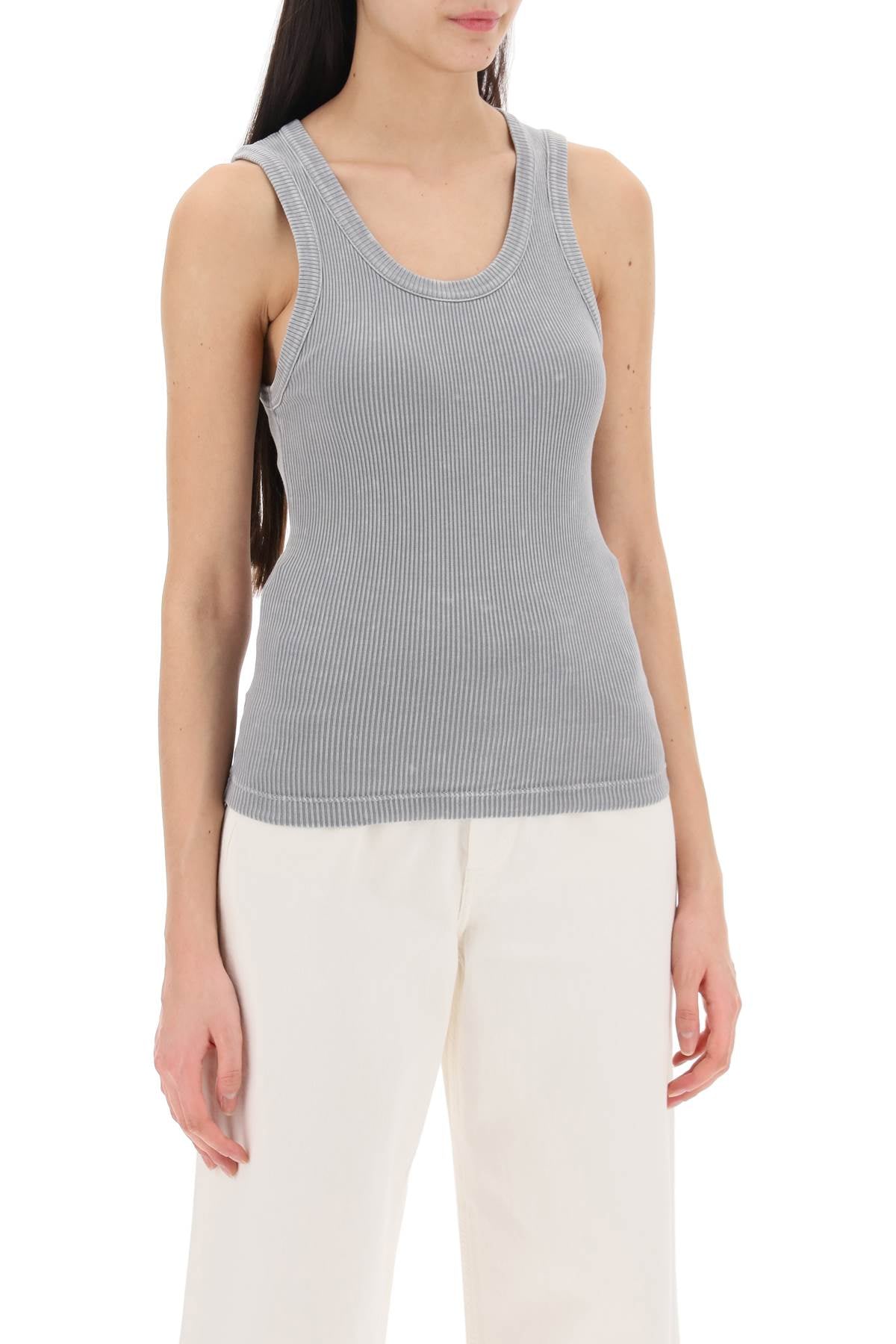 Agolde Ribbed Poppy Sleeveless Top image 1