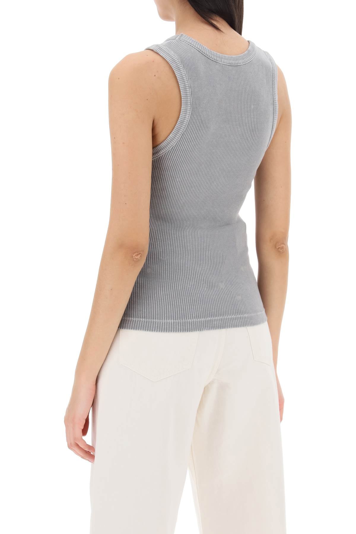 Agolde Ribbed Poppy Sleeveless Top image 2