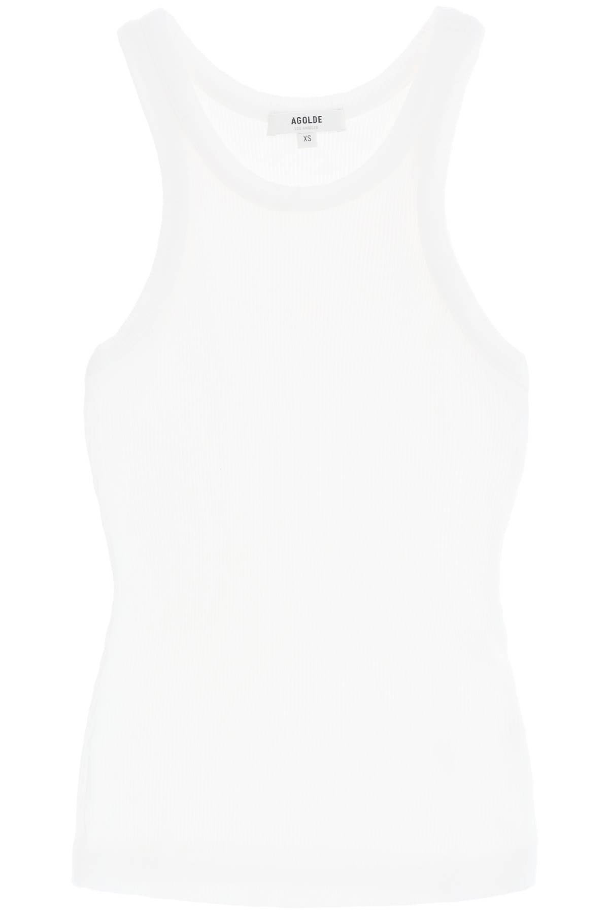 Agolde "ribbed sleeveless top b image 0