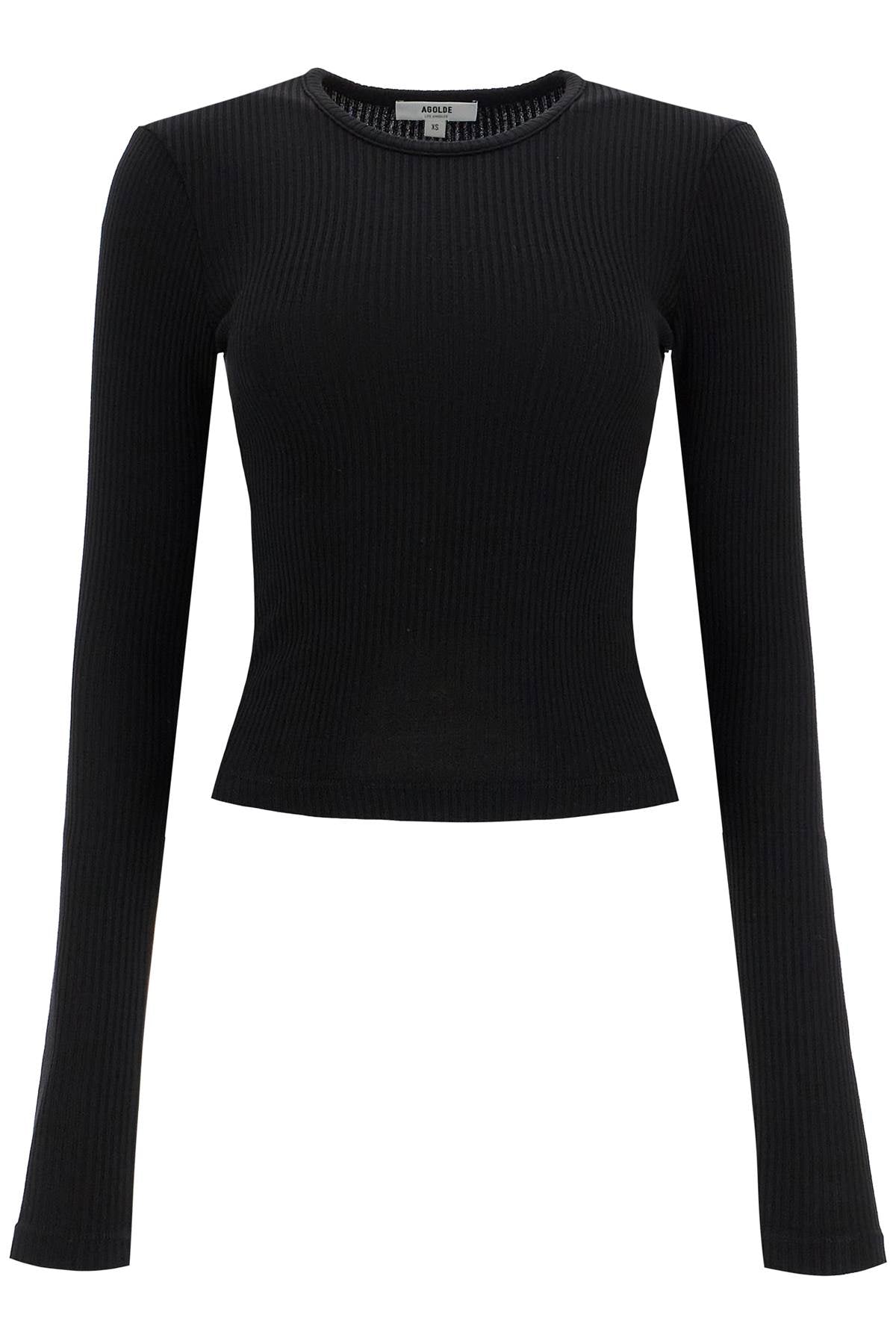 Agolde fitted long-sleeved top by image 0