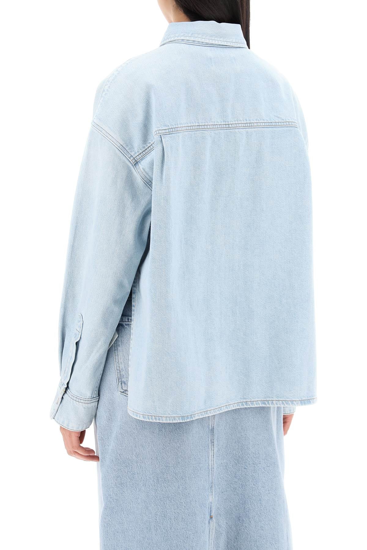 Agolde 's denim shirt image 2