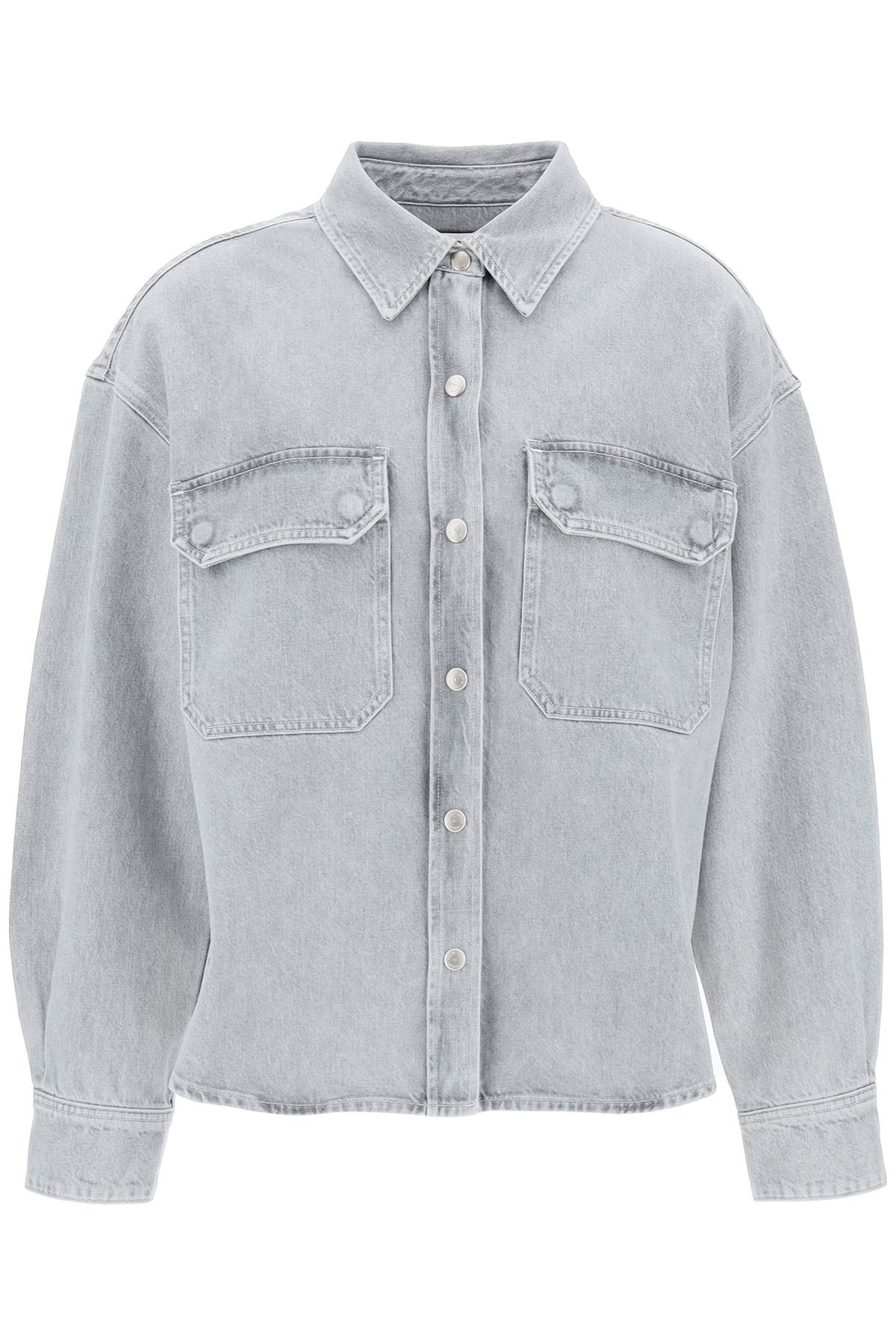 Agolde Gwen Recycled Cotton Denim Shirt image 0