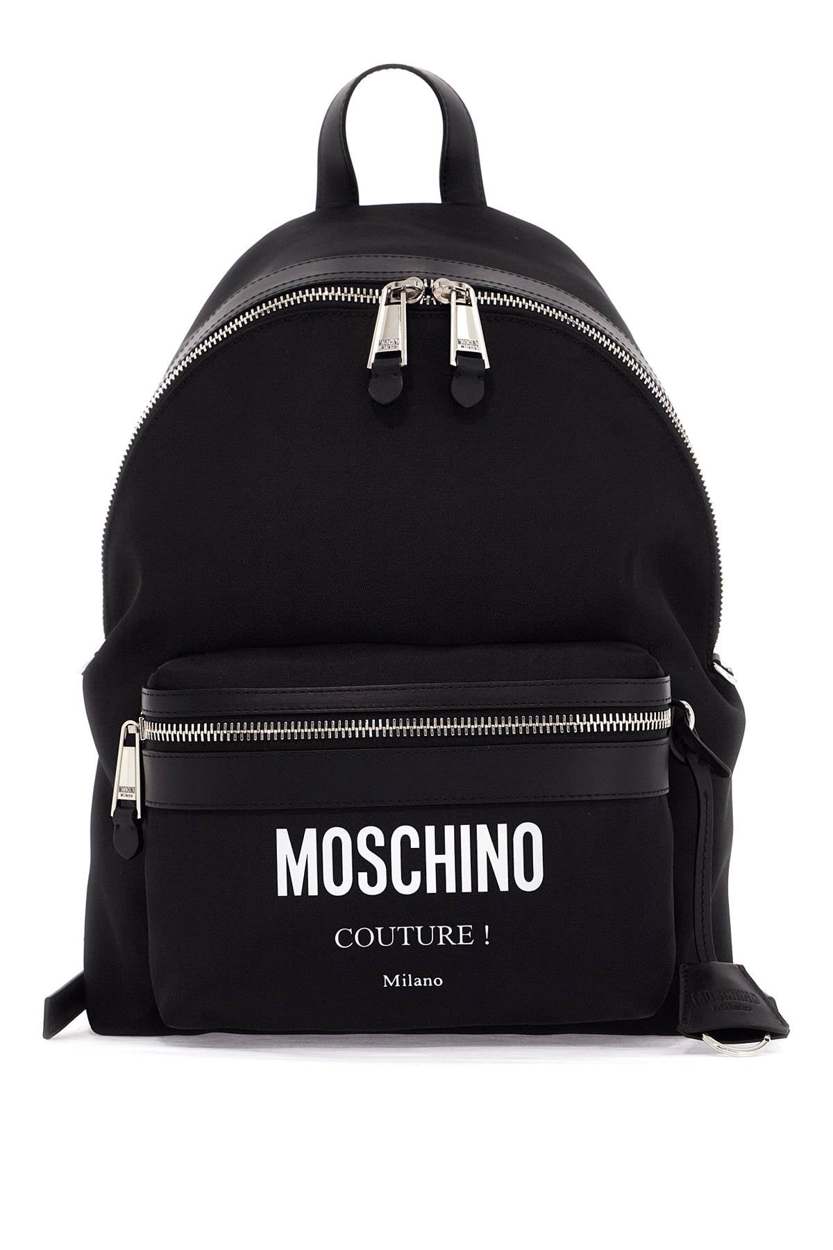 Moschino nylon backpack for everyday image 0