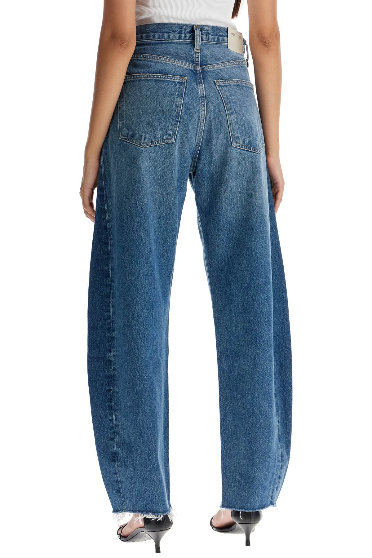 Agolde luna curved leg jeans image 2