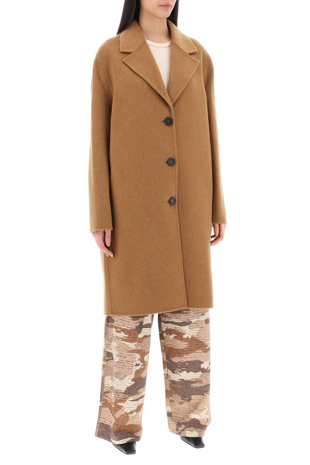 Acne Studios Wool & Alpaca Midi Coat image 1