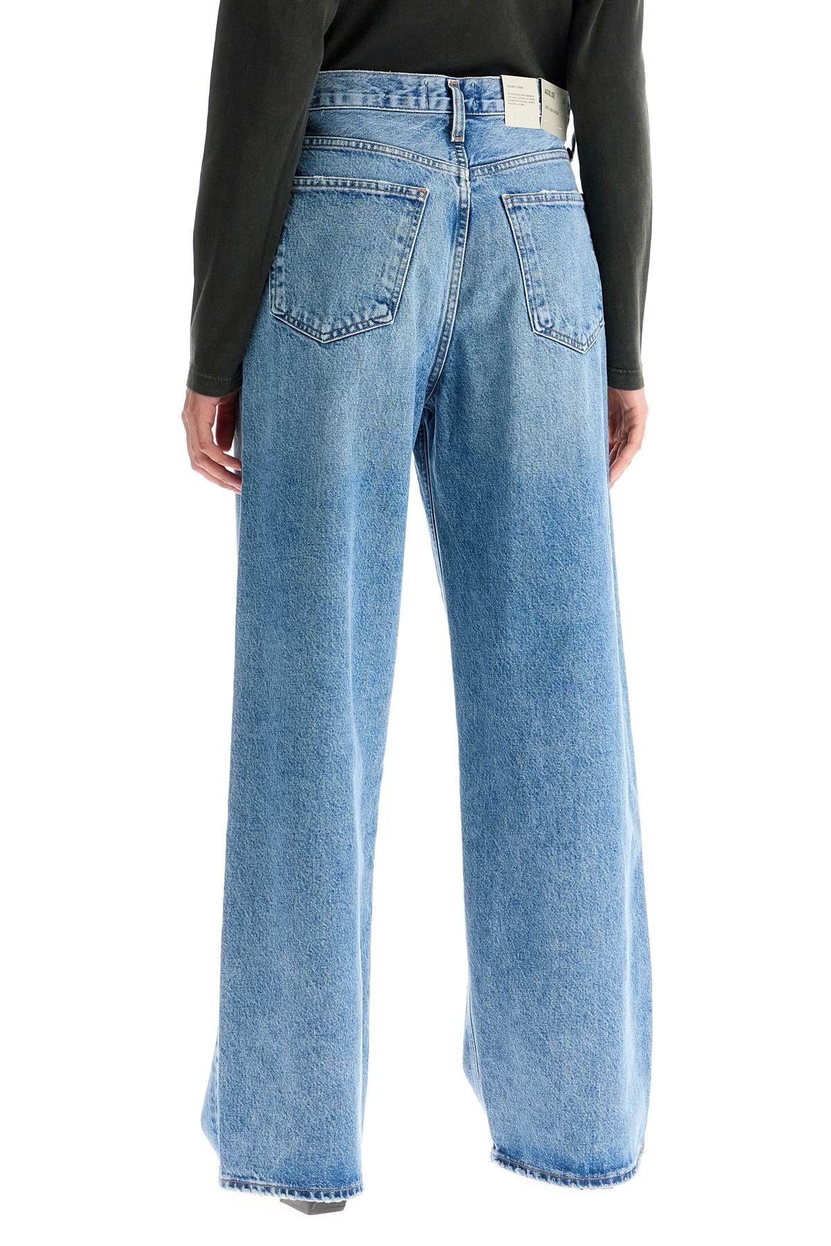 AGOLDE Low Slung Baggy Jeans: Recycled Vintage Wash image 2