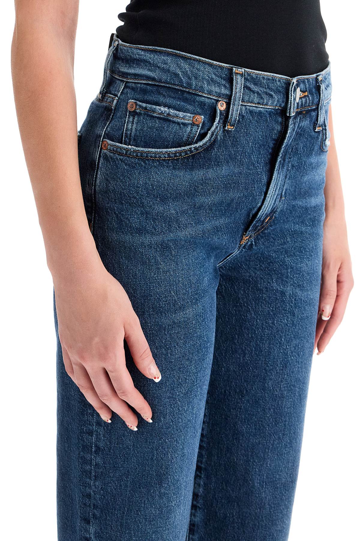 Agolde straight harper jeans for women image 3