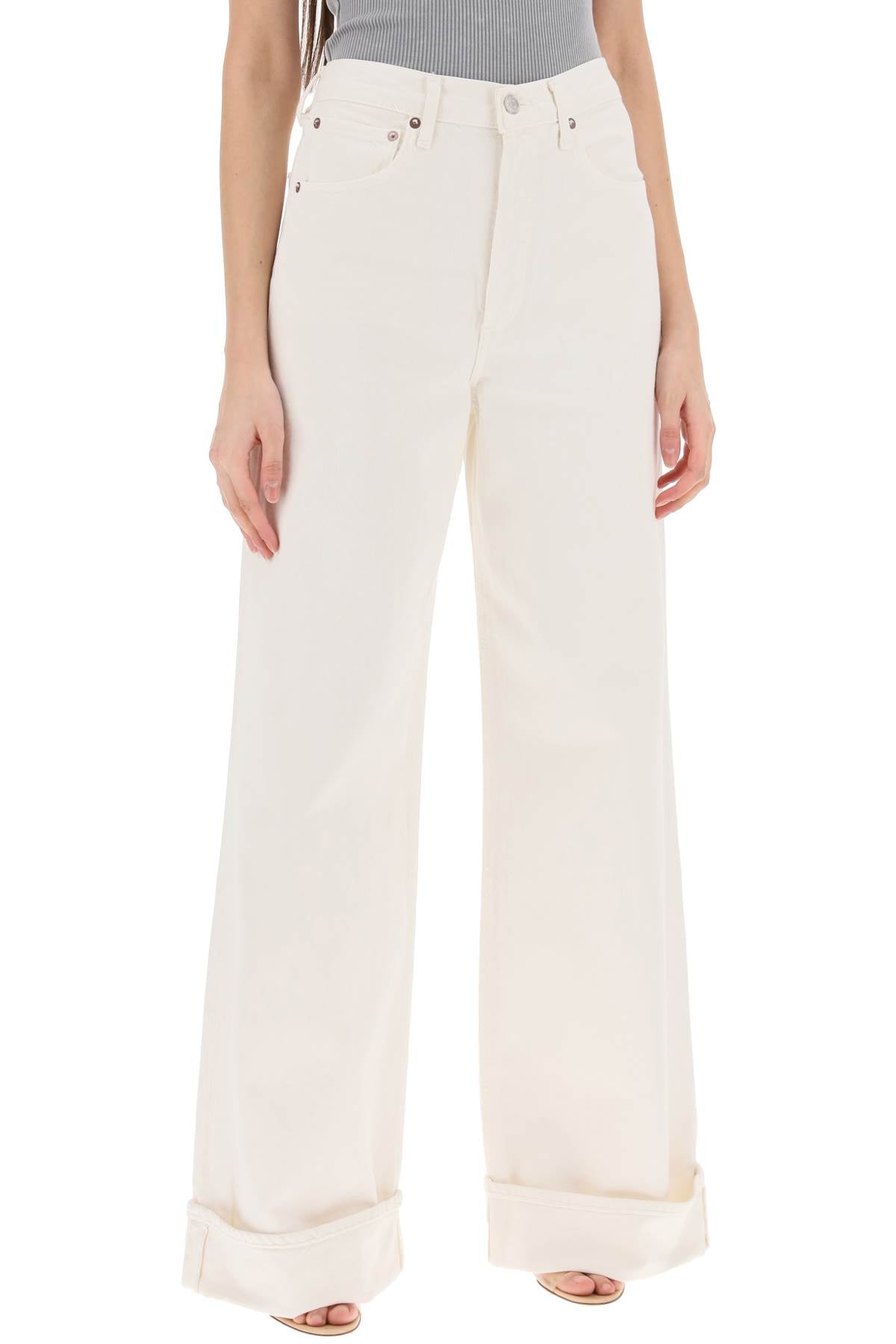 Agolde dame wide leg jeans image 1