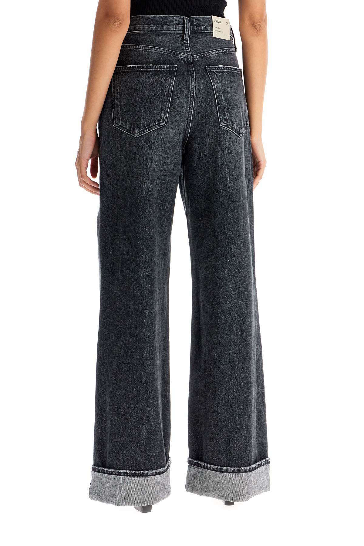 Agolde Dame Wide Leg Vintage-Wash Jeans image 3