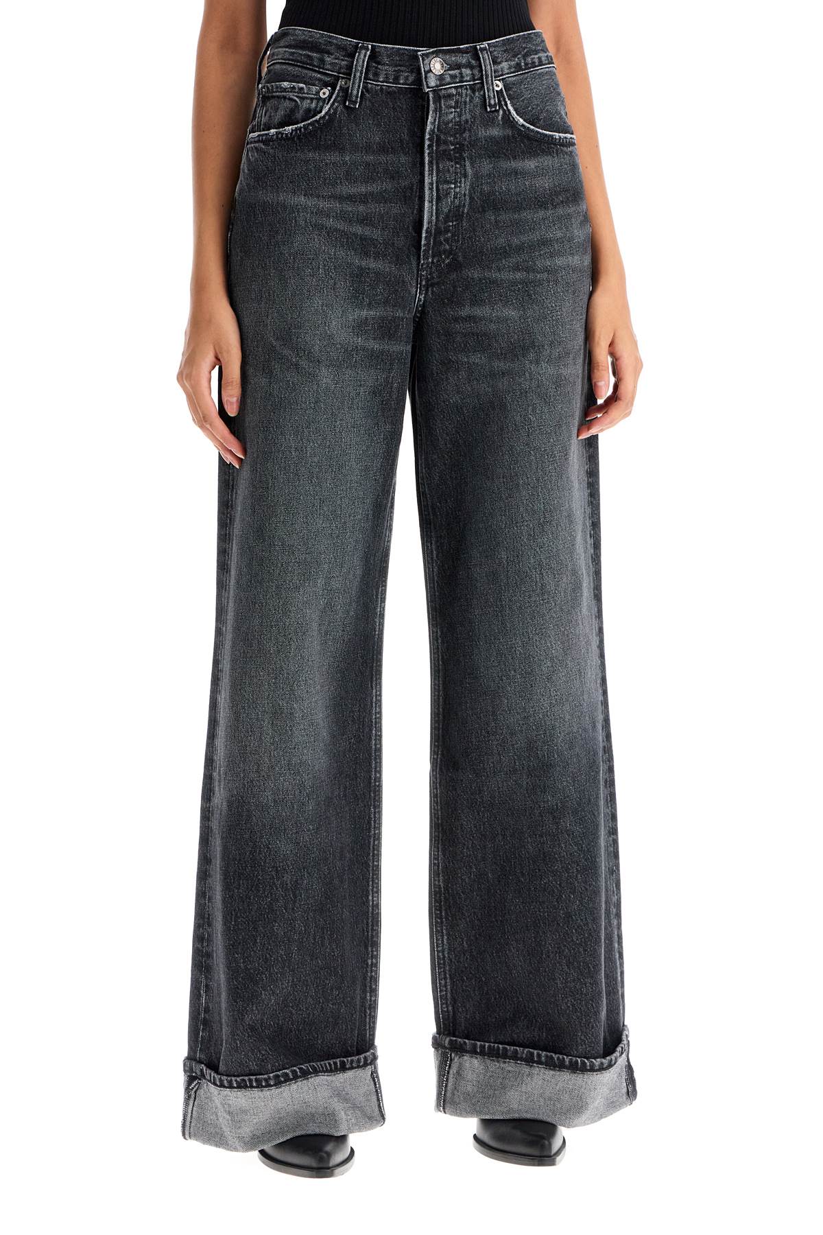 Agolde Dame Wide Leg Vintage-Wash Jeans image 1