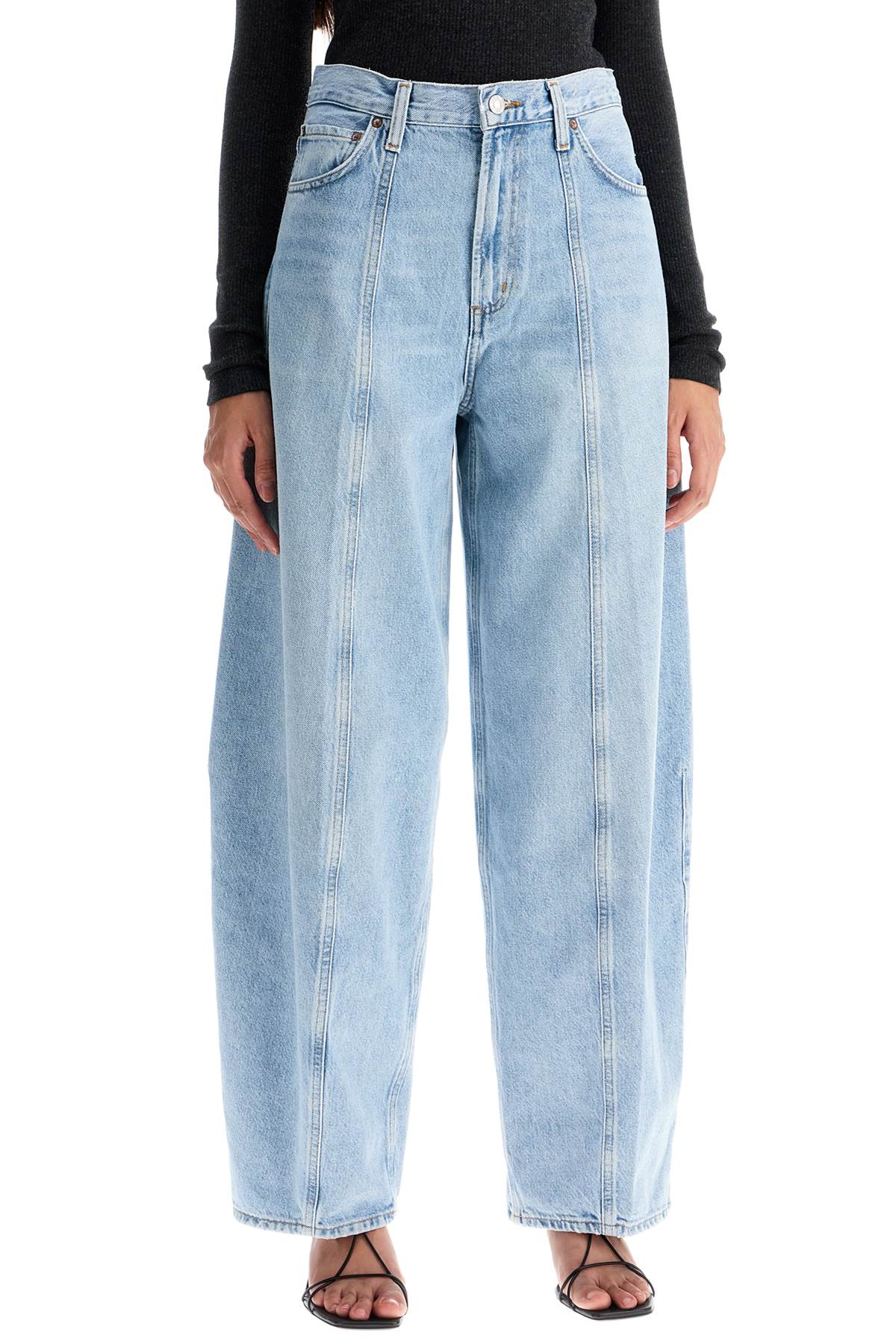 Agolde Kristen High-Waist Curved Leg Jeans image 1